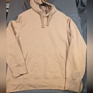 Hanes Beige Hoodie for Men